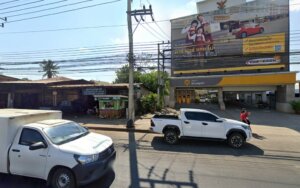 Bank of Ayudhya Public Company Limited Cash Deposit Machine (CDM): ตู้เอทีเอ็มของธนาคารกรุงศรีที่บุรีรัมย์อำเภอนางรอง